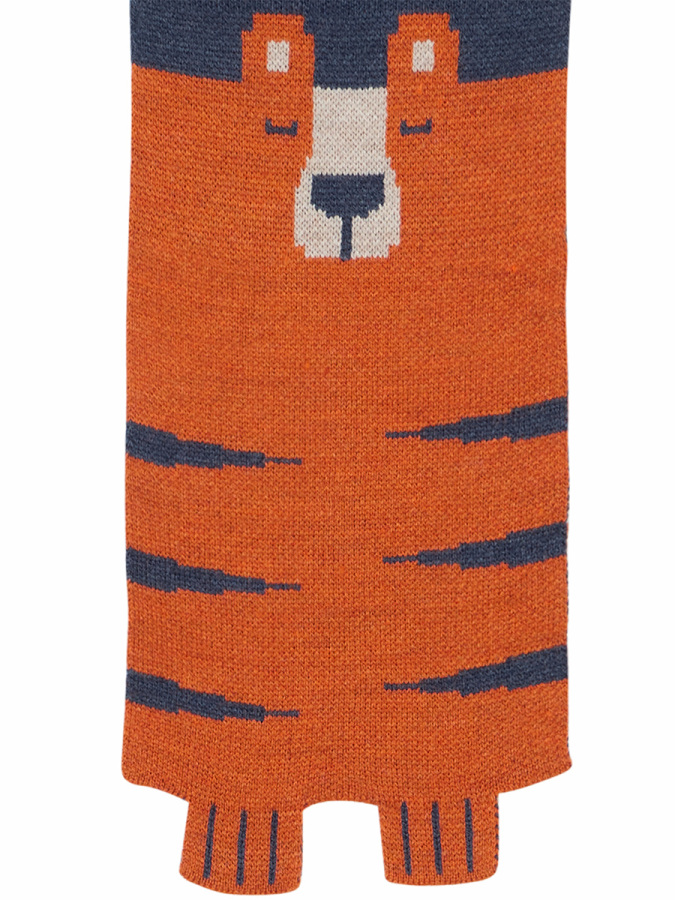 Tiger Croco Boy Knitted Scarf - 7