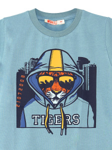 Tigers Erkek Çocuk Yazlık T-shirt Şort Takım - 8