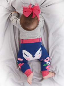 Tilki Kız Bebek Body Tayt-Pantolon Takım - 3
