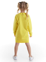 Tilki Sarı Kız Elbise - Thumbnail