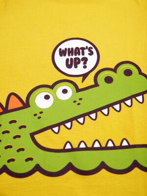 Timsah Joe Erkek Çocuk T-shirt Pantolon Takım - 5