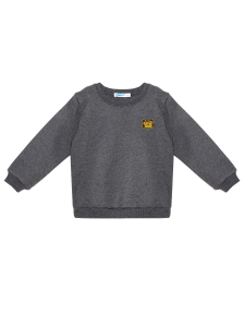 Tiny Cat Baby Boy Dark Grey Tracksuit - 5