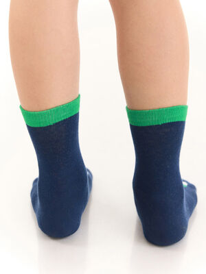 Tırtır Dino Erkek Çocuk 2li Soket Çorap Takım