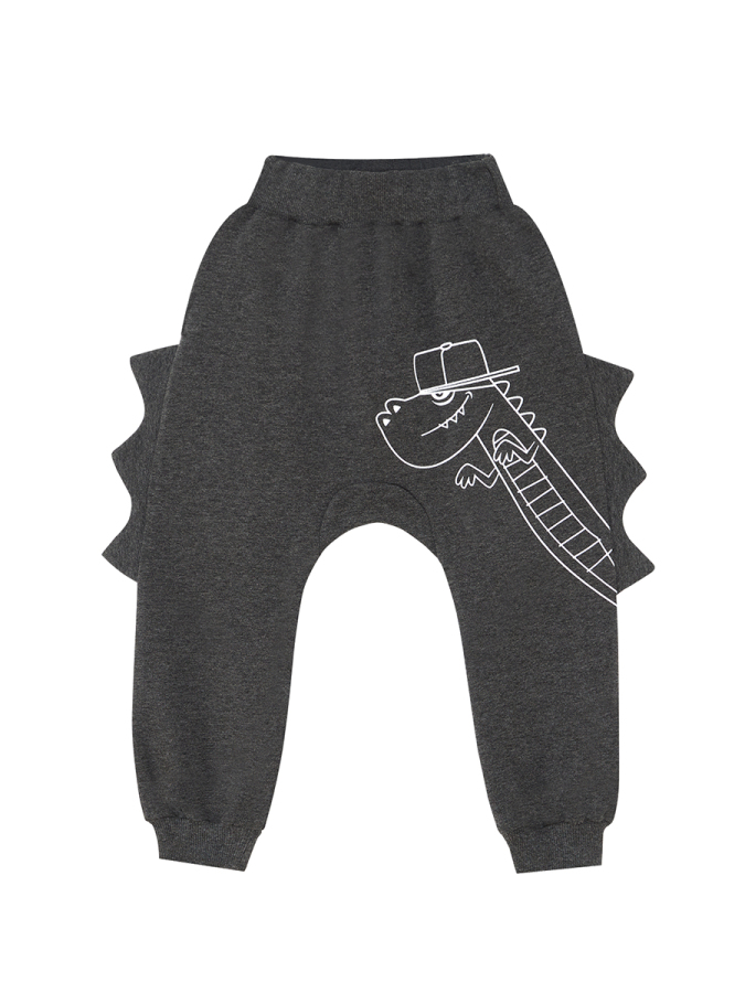 Tırtır Dino Erkek Çocuk Kışlık T-shirt Pantolon Takım - 6