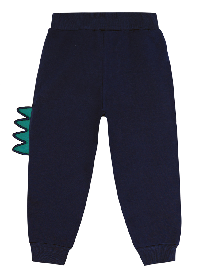Tırtırlı Dino Erkek Çocuk Kışlık T-shirt Pantolon Takım - 7