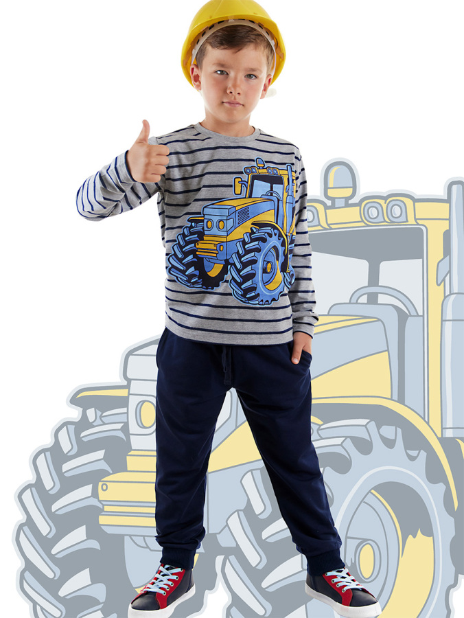 Tractor Boy T-shirt&Pants Set - 1