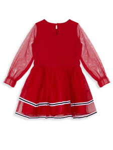 Tulle Deer Girl Red Tutu Xmas Dress - 4
