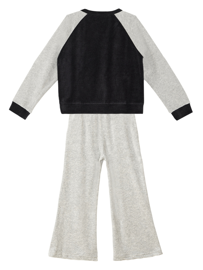 Twin Gazelle Girl Velvet Tracksuit - 3