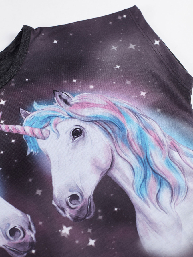 Twin Unicorn Girl Tunic Set - 6