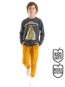 Ufo Erkek Çocuk T-shirt Pantolon Takım - MSHB&G