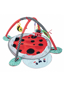 Uğur Böceği Desenli Bebek Aktivite Halısı ve Top Havuzu - 2