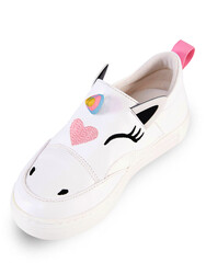 Unicorn Beyaz Kız Sneakers Spor Ayakkabı - Thumbnail