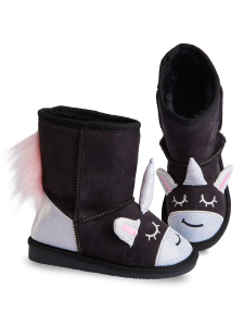 Unicorn Girl Black Boots - 2