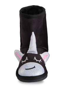 Unicorn Girl Black Boots - 4