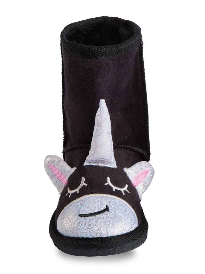 Unicorn Girl Black Boots - 4