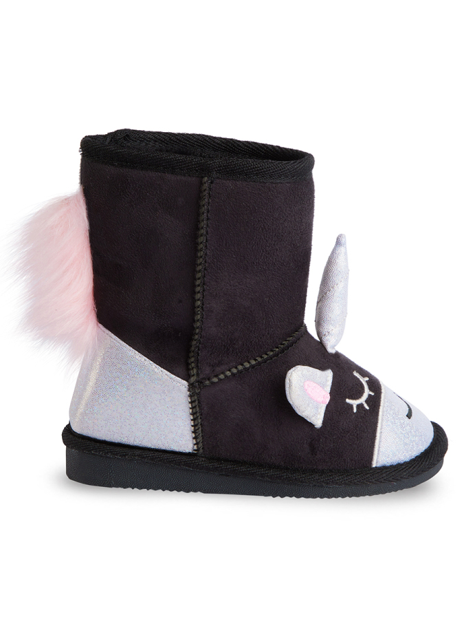 Unicorn Girl Black Boots - 5