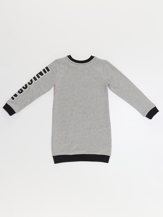 Unicorn Girl Grey Dress - 4