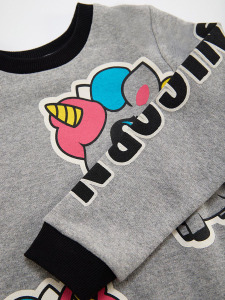 Unicorn Girl Grey Dress - 6