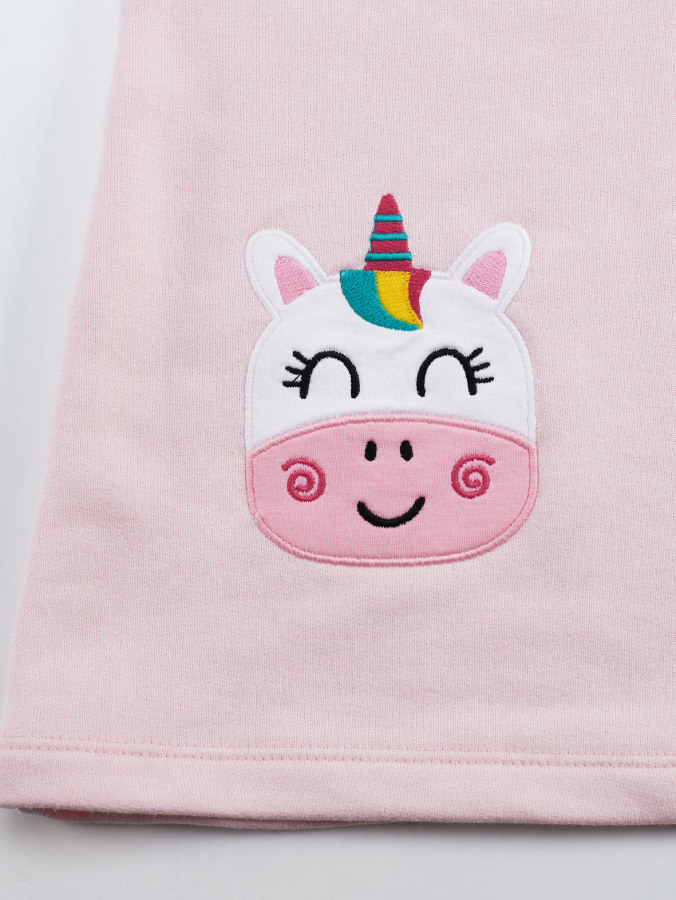 Unicorn Girl Pink Dress - 6