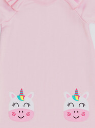 Unicorn Girl Pink Dress - Thumbnail