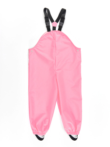 Unicorn Girl Pink Waterproof Puddlesuit Dungarees - 5