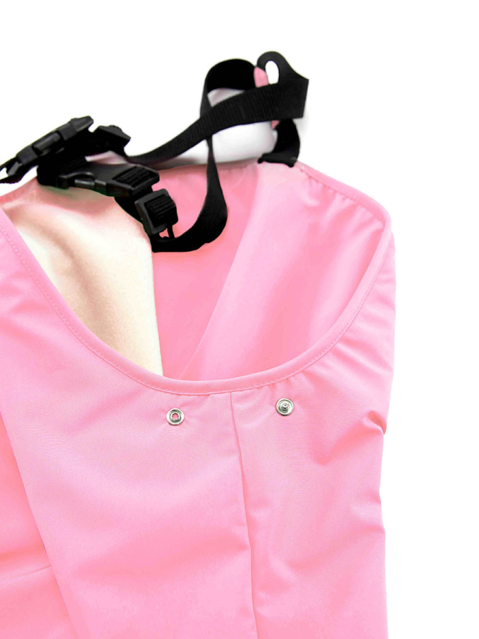 Unicorn Girl Pink Waterproof Puddlesuit Dungarees - 6