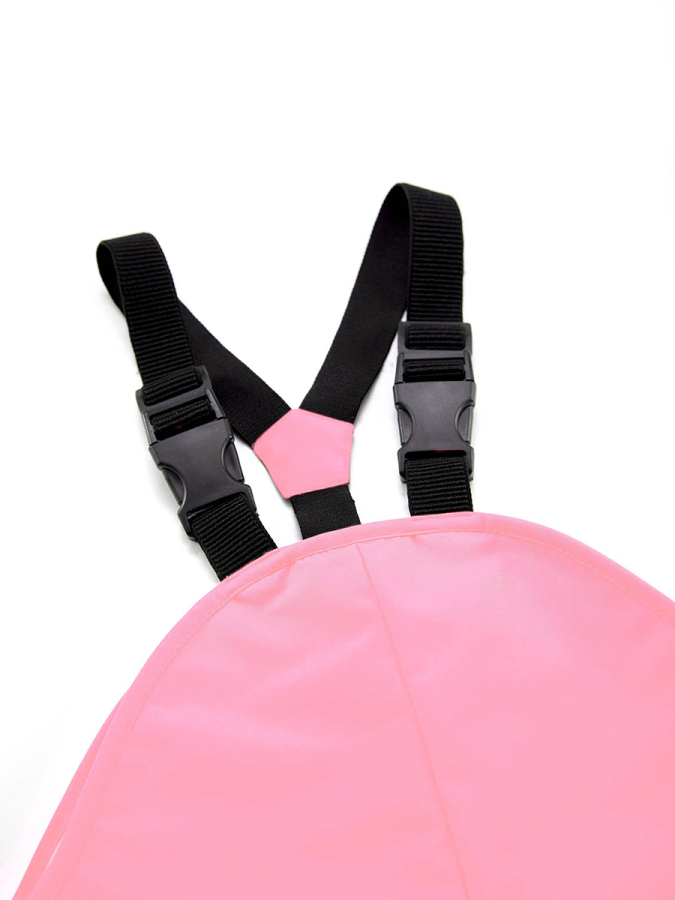 Unicorn Girl Pink Waterproof Puddlesuit Dungarees - 6