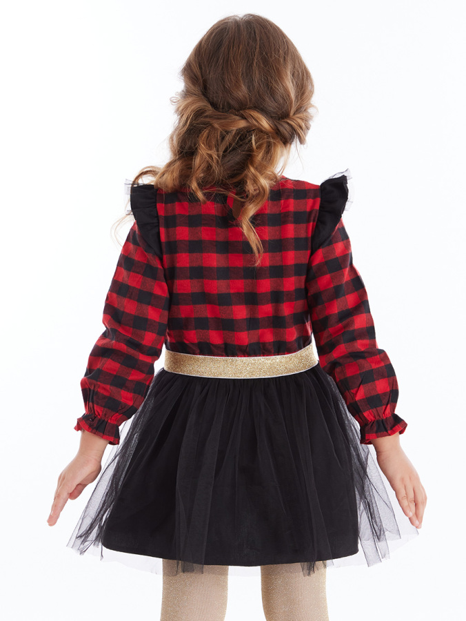 Unicorn Girl Tulle Xmas Dress - 2