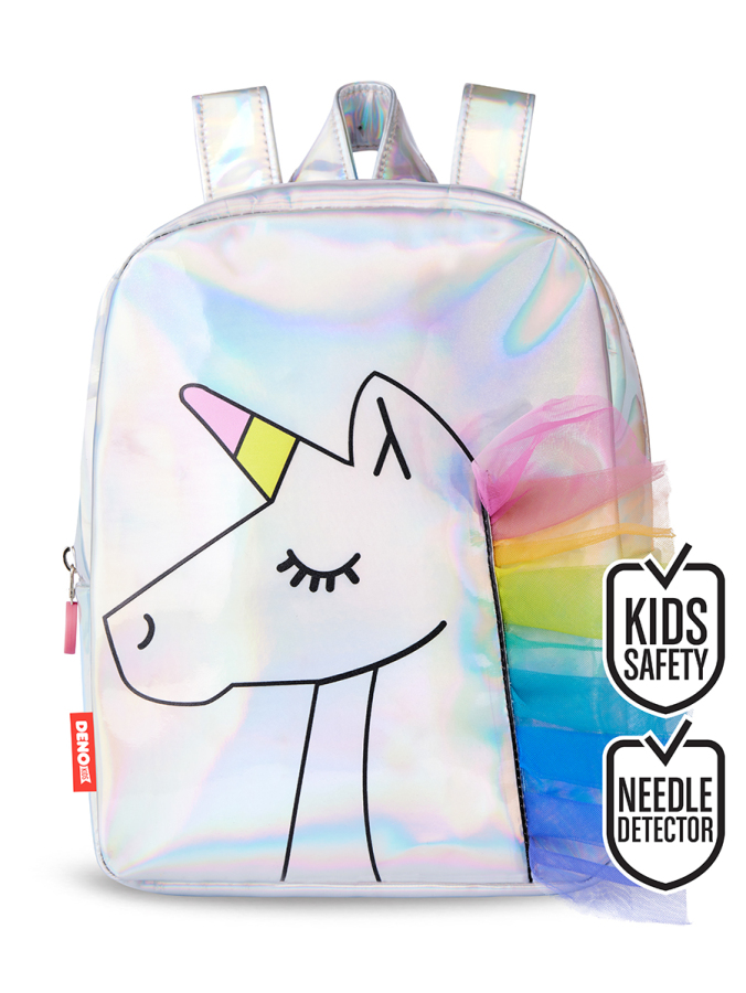 Unicorn Hologram Girl Backpack - 1