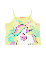 Unicorn Jungle Girl T-shirt&Shorts Set - Thumbnail