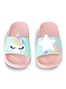 Unicorn Kız Çocuk Terlik - Denokids