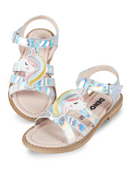 Unicorn Kız Çocuk Sandalet - Thumbnail