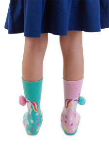 Unicorn Knee-High Girl Socks - 2
