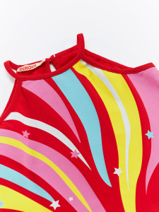 Unicorn Love Red Girl Dress - 6