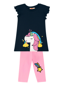 Unicorn Rainbow T-shirt&Leggings Set - 6