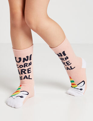 Unicorn Real Girl 2-Pack Socks Set