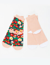 Unıcorn Real Kız Soket Çorap 2'li - Thumbnail