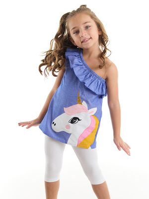 Unicorn Ruffled Tunic Set - 1