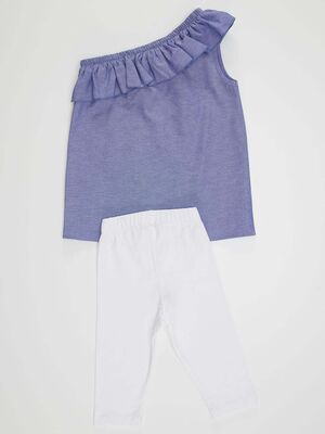Unicorn Ruffled Tunic Set - 4