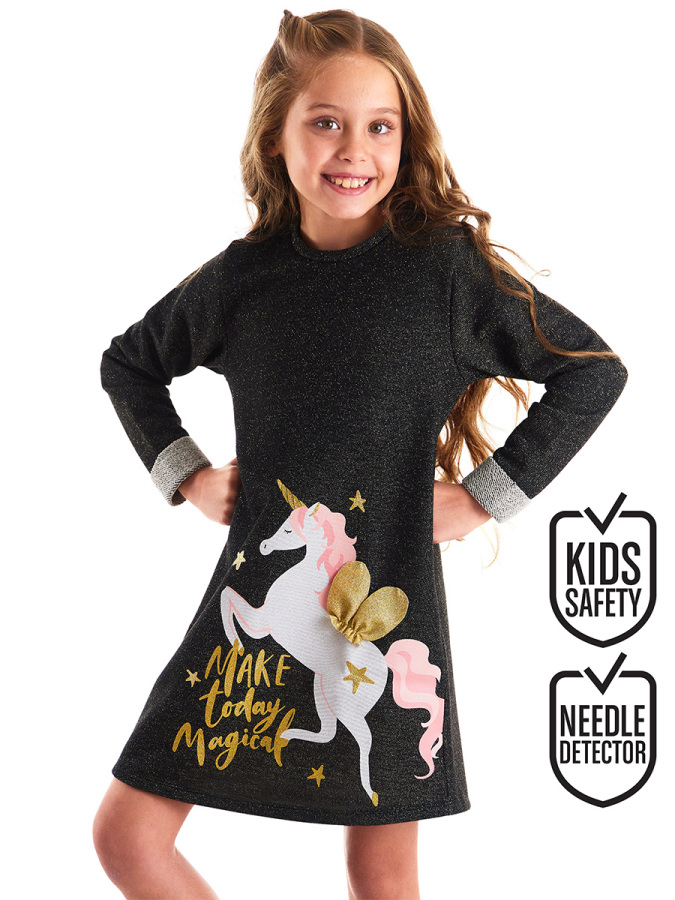 Unicorn Wings Girl Dress - 1
