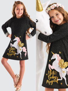 Unicorn Wings Girl Dress - MSHB&G