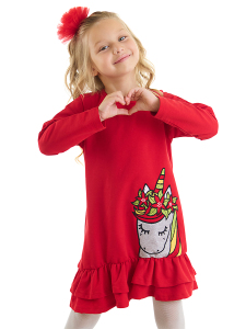 Unicorn Yılbaşı Kız Çocuk Elbise - MSHB&G