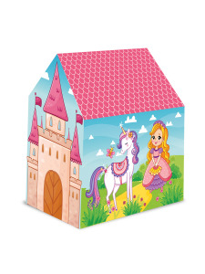 Unicornlu Pembe Prenses Şato Kız Çocuk Oyun Çadırı - 1