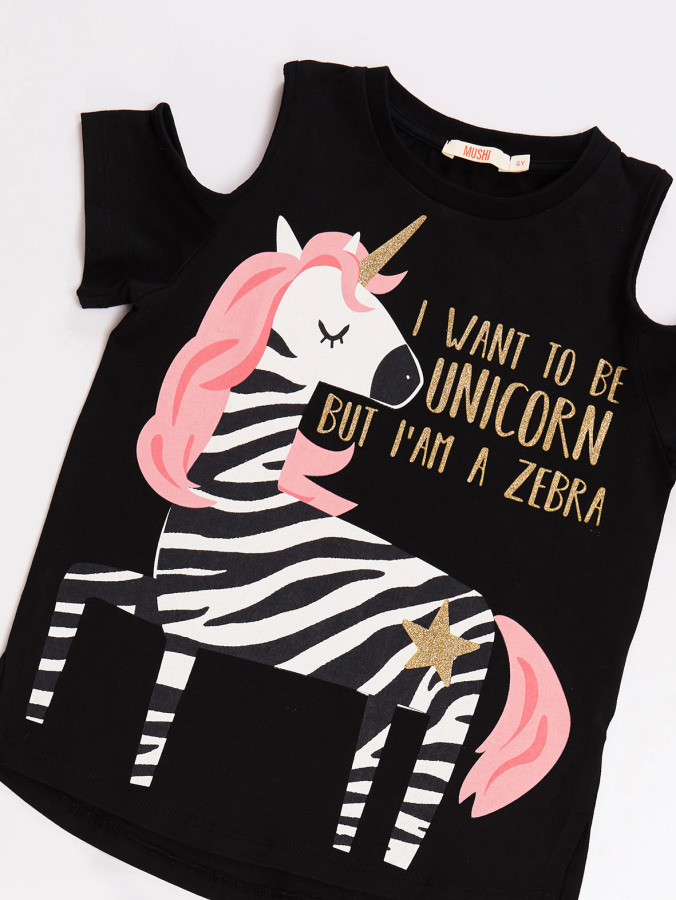 Unique Zebra Girl Tunic&Leggings Set - 10