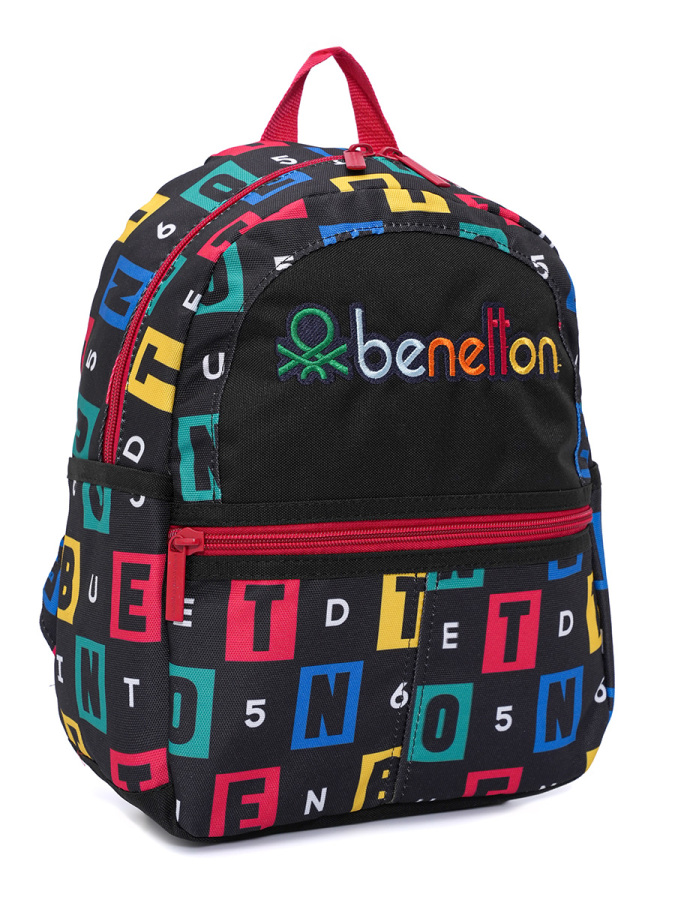 Unisex Çocuk Harf Baskılı Anaokul Çantası 13170 - 2