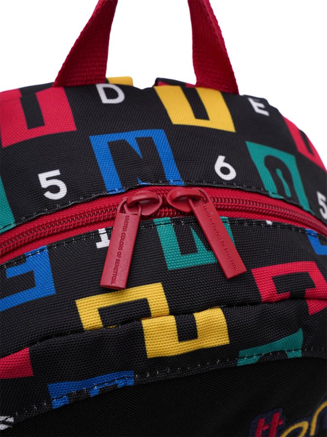 Unisex Çocuk Harf Baskılı Anaokul Çantası 13170 - 5