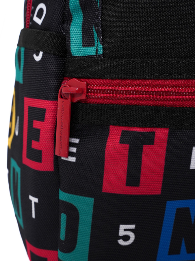 Unisex Çocuk Harf Baskılı Anaokul Çantası 13170 - 4