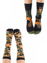 Up Dozer Erkek Çocuk 2li Soket Çorap Takım - Thumbnail