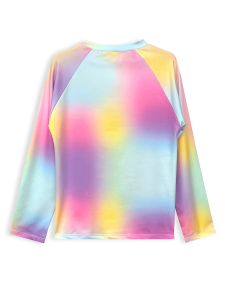 UV Korumalı Batik Kız Çocuk Mayo T-shirt - 3
