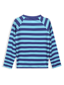 UV Korumalı Çizgili Erkek Çocuk Mayo T-shirt - 3
